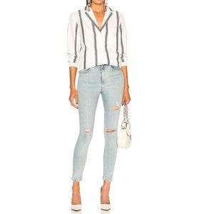 Rag & Bone High Rise Skinny Jean Norlet 26